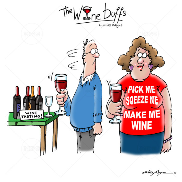 Wine Buffs Cartoon 004