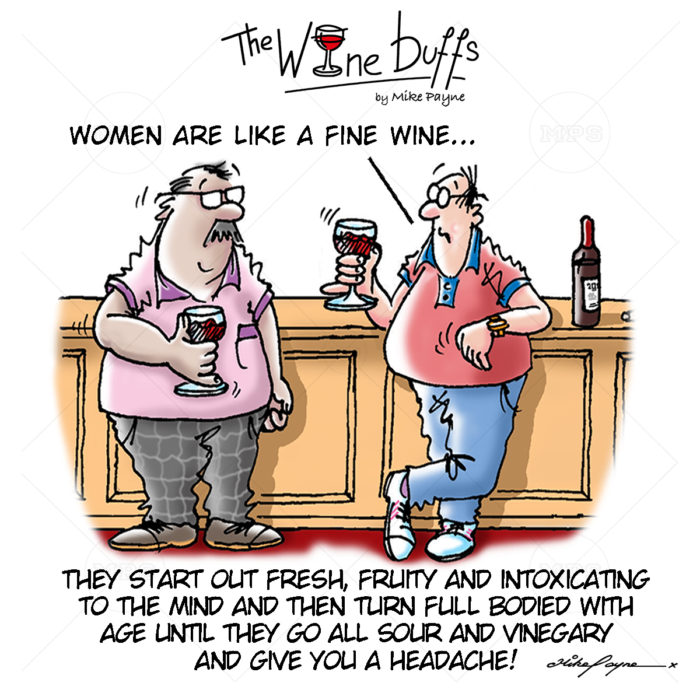 Wine Buffs Cartoon 005